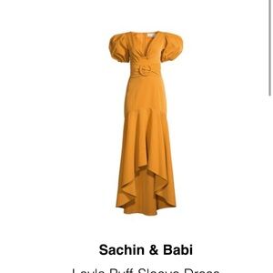 Mustard Sachin and Babi Dress